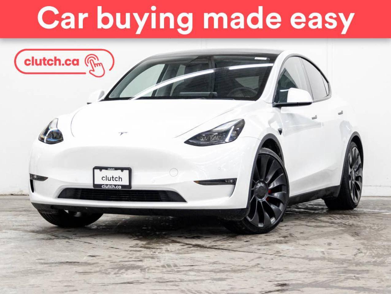 Used 2022 Tesla Model Y Performance AWD w/ Autopilot, Nav, Glass Roof for sale in Toronto, ON