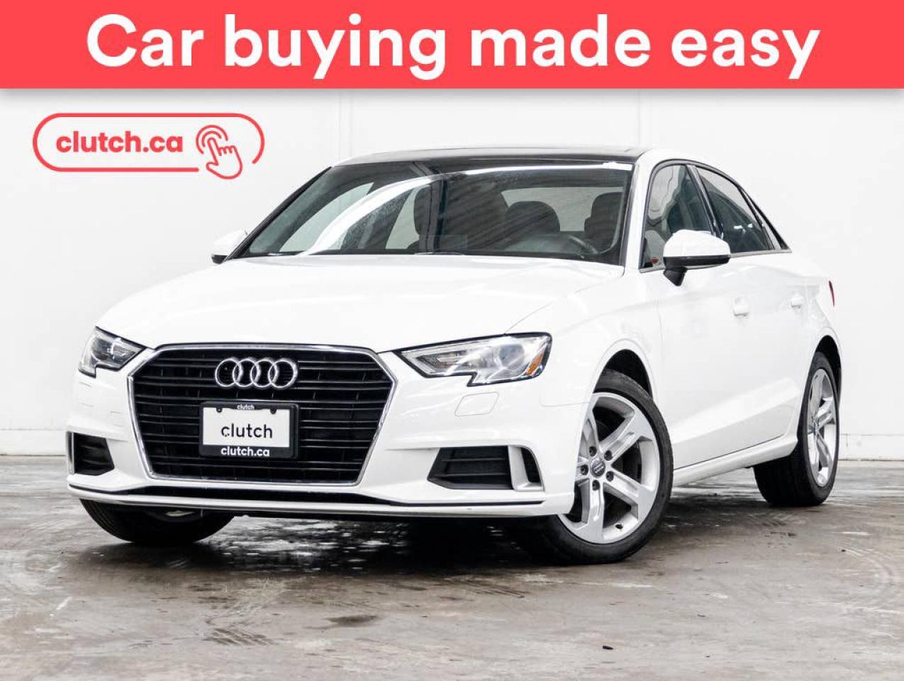 Used 2018 Audi A3 2.0T Komfort w/ Heated Front Seats, Cruise Control, Bluetooth for sale in Toronto, ON