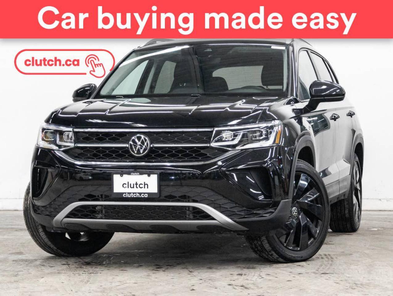 Used 2024 Volkswagen Taos Highline AWD w/ Apple CarPlay & Android Auto, Panoramic Moonroof, Nav for sale in Toronto, ON