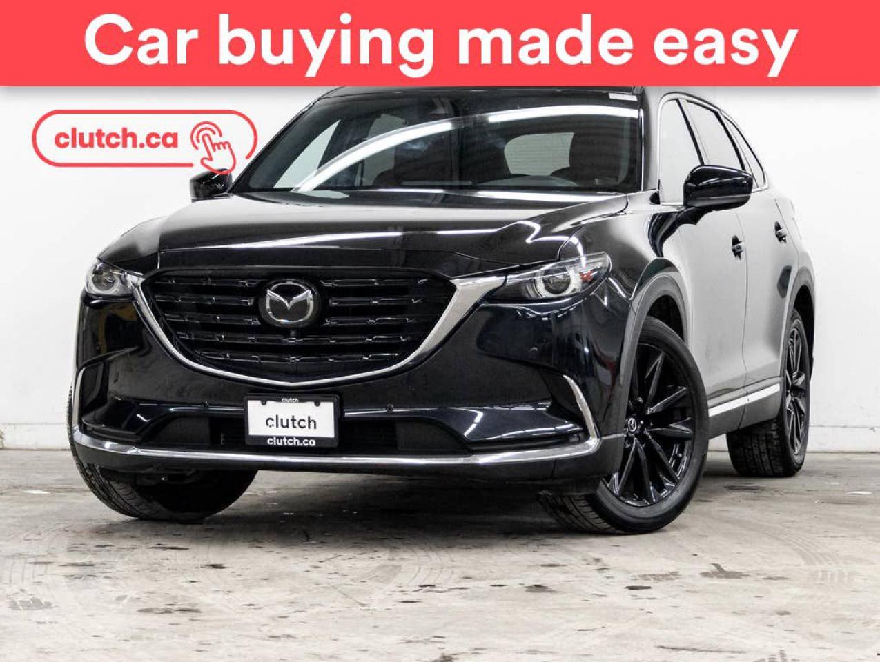 Used 2021 Mazda CX-9 Kuro Edition AWD w/ Apple CarPlay & Android Auto, Heated Front Seats, Rearview Camera for sale in Toronto, ON