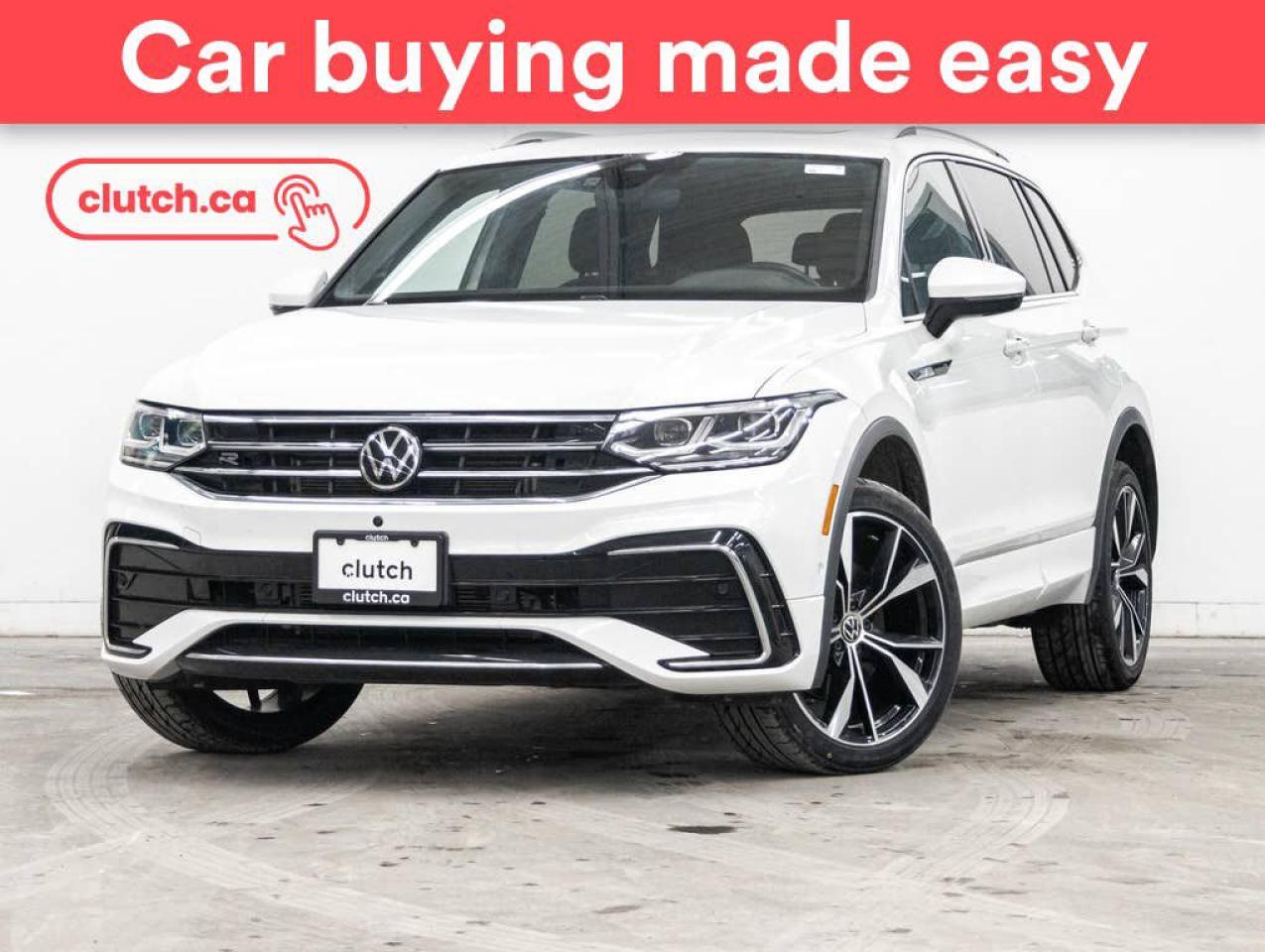 Used 2023 Volkswagen Tiguan Highline R-Line AWD w/ Apple CarPlay & Android Auto, Panoramic Moonroof, Nav for sale in Toronto, ON