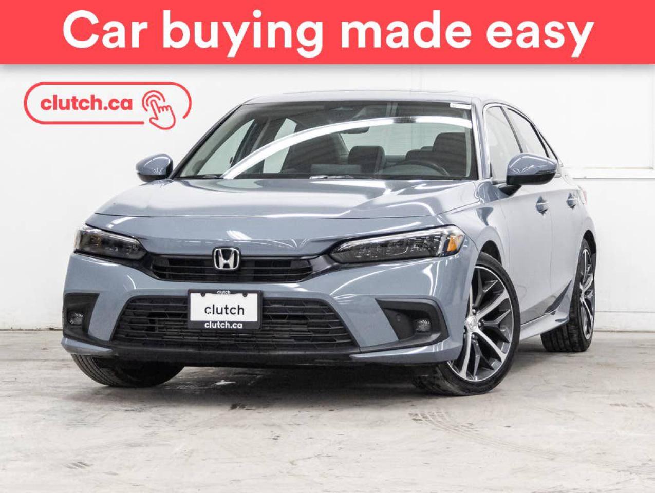 Used 2024 Honda Civic Touring w/ Apple CarPlay & Android Auto, Power Moonroof, Nav for sale in Toronto, ON