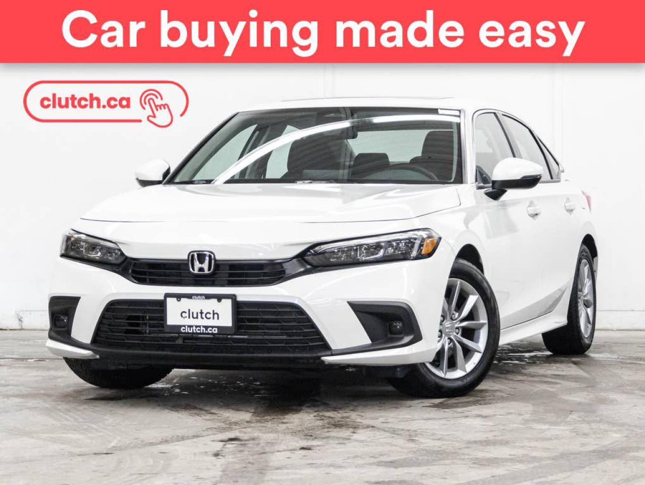 Used 2024 Honda Civic EX w/ Apple CarPlay & Android Auto, Heated Steering Wheel, Heated Front Seats for sale in Toronto, ON