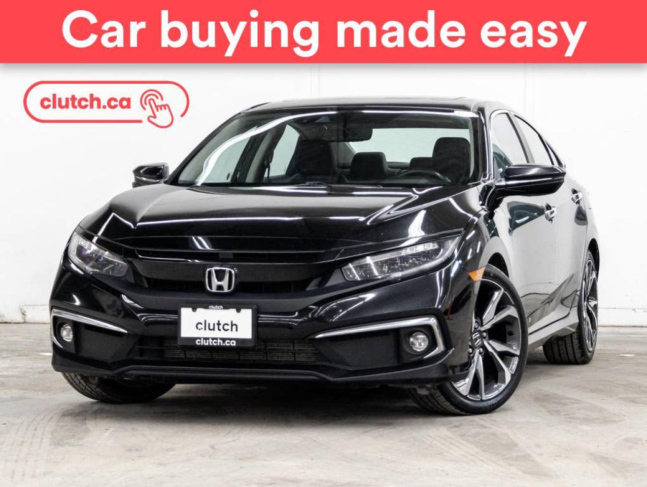 Used 2020 Honda Civic Touring w/ Apple CarPlay & Android Auto, Heated Front Seats, Rearview Camera for sale in Toronto, ON