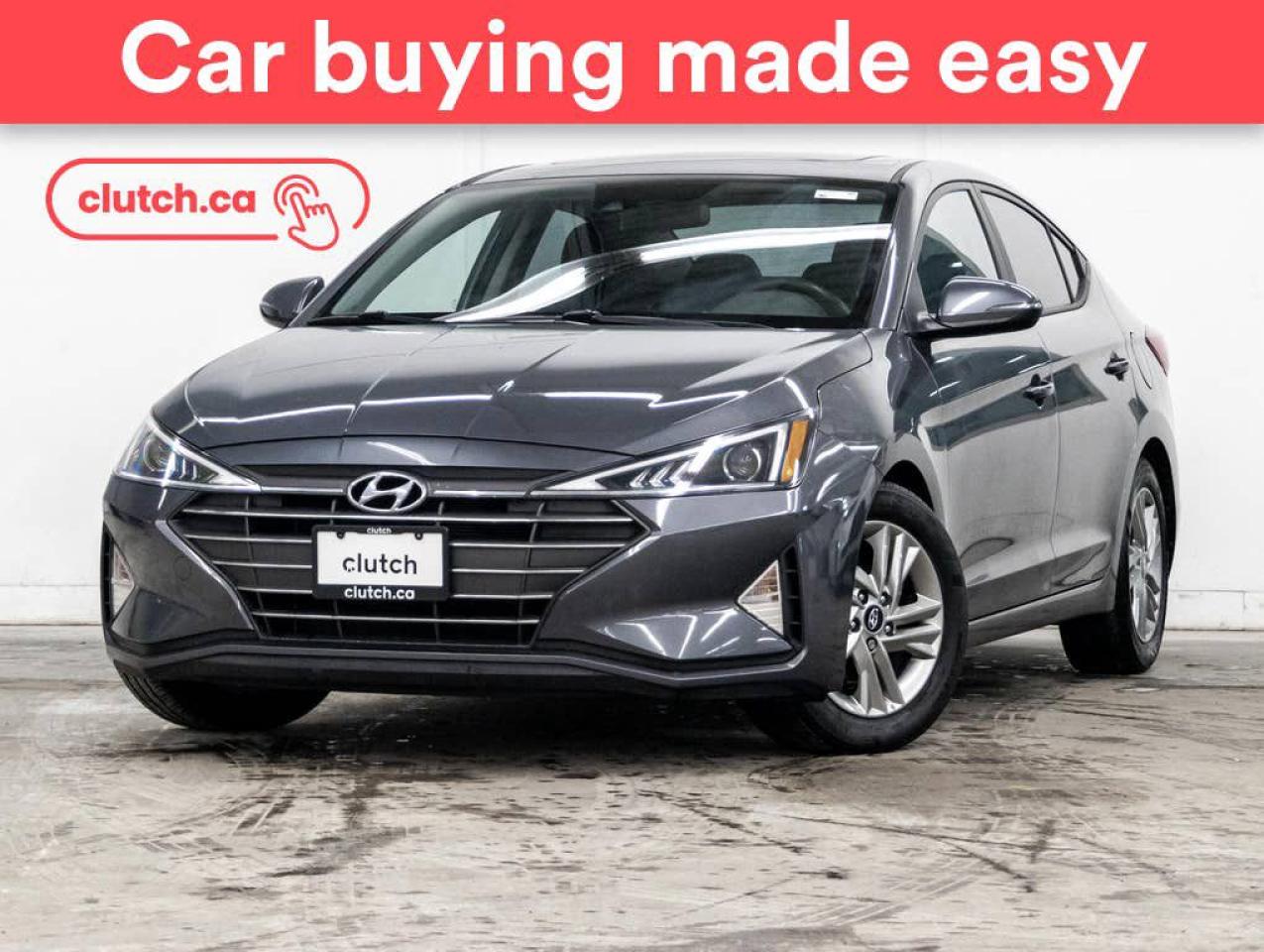 Used 2020 Hyundai Elantra Preferred w/ Sun & Safety Pkg. w/ Apple CarPlay & Android Auto, Heated Steering Wheel, Heated Front Seats for sale in Toronto, ON