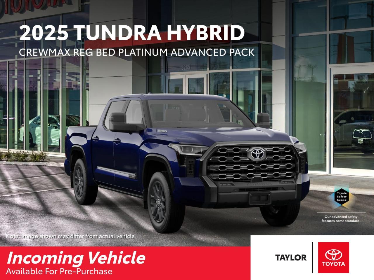 New 2025 Toyota Tundra HYBRID PLATINUM for sale in Regina, SK