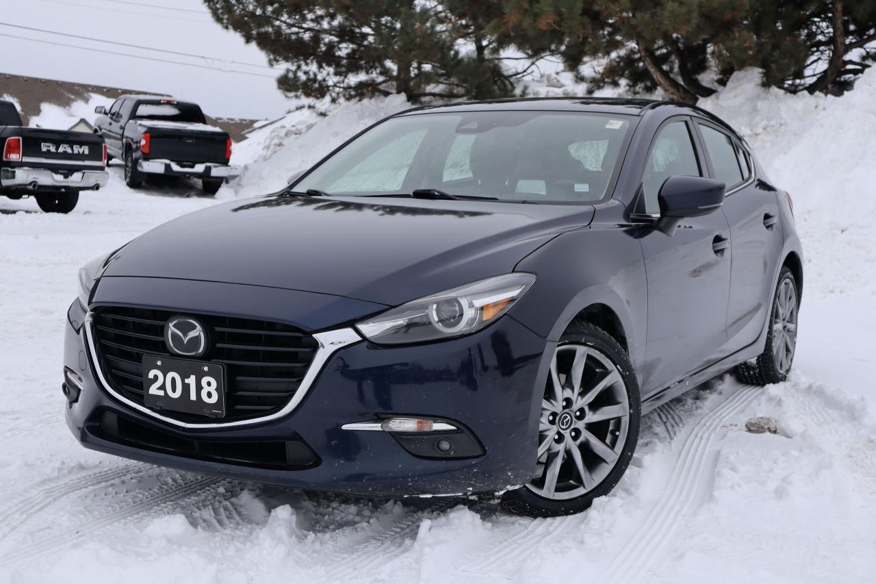 Used 2018 Mazda MAZDA3 Sport GT Auto | SUNROOF | HEATED SEATS/WHEEL | for sale in Waterloo, ON