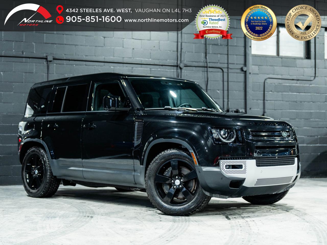 Used 2024 Land Rover Defender 110 P500 SE/OFFROAD PKGE/PANO/360CAM/HUD/MERIDIAN for sale in Vaughan, ON