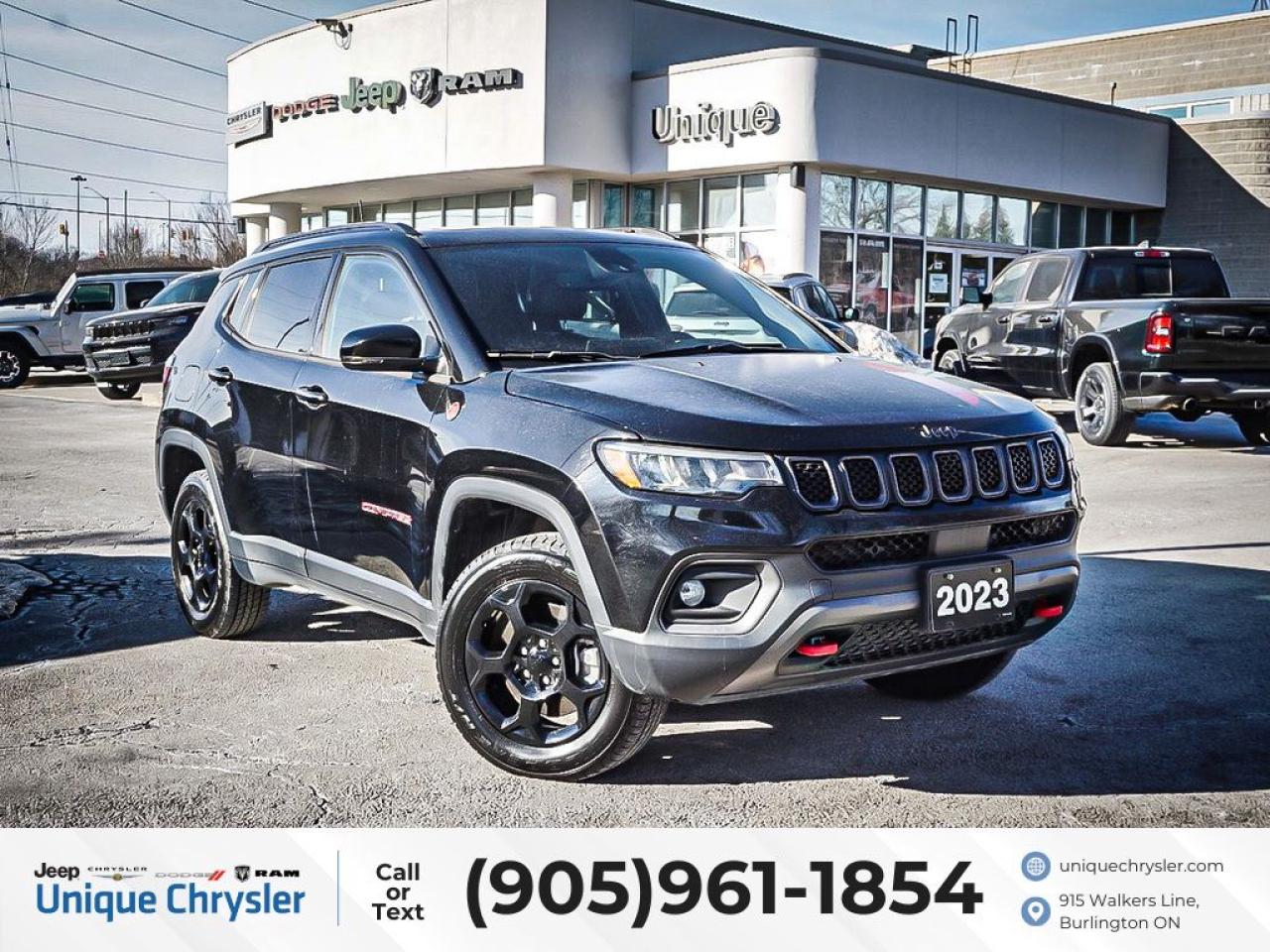 Used 2023 Jeep Compass Trailhawk 4x4| NAV| PANO ROOF| for sale in Burlington, ON