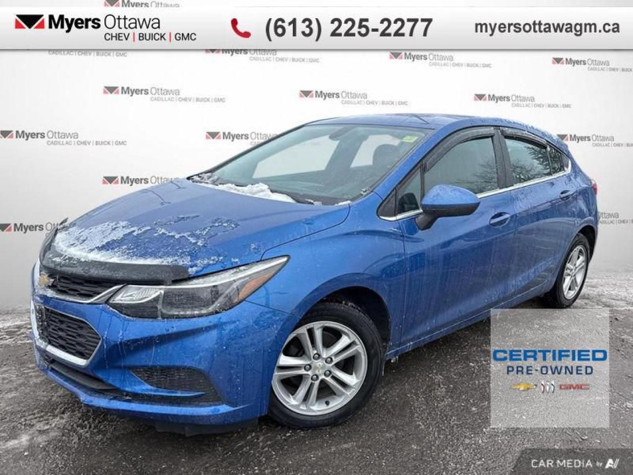 Used 2017 Chevrolet Cruze LT  LT HATCH, REAR CAMERA, CARPLAY, HEATED SEATS for sale in Ottawa, ON