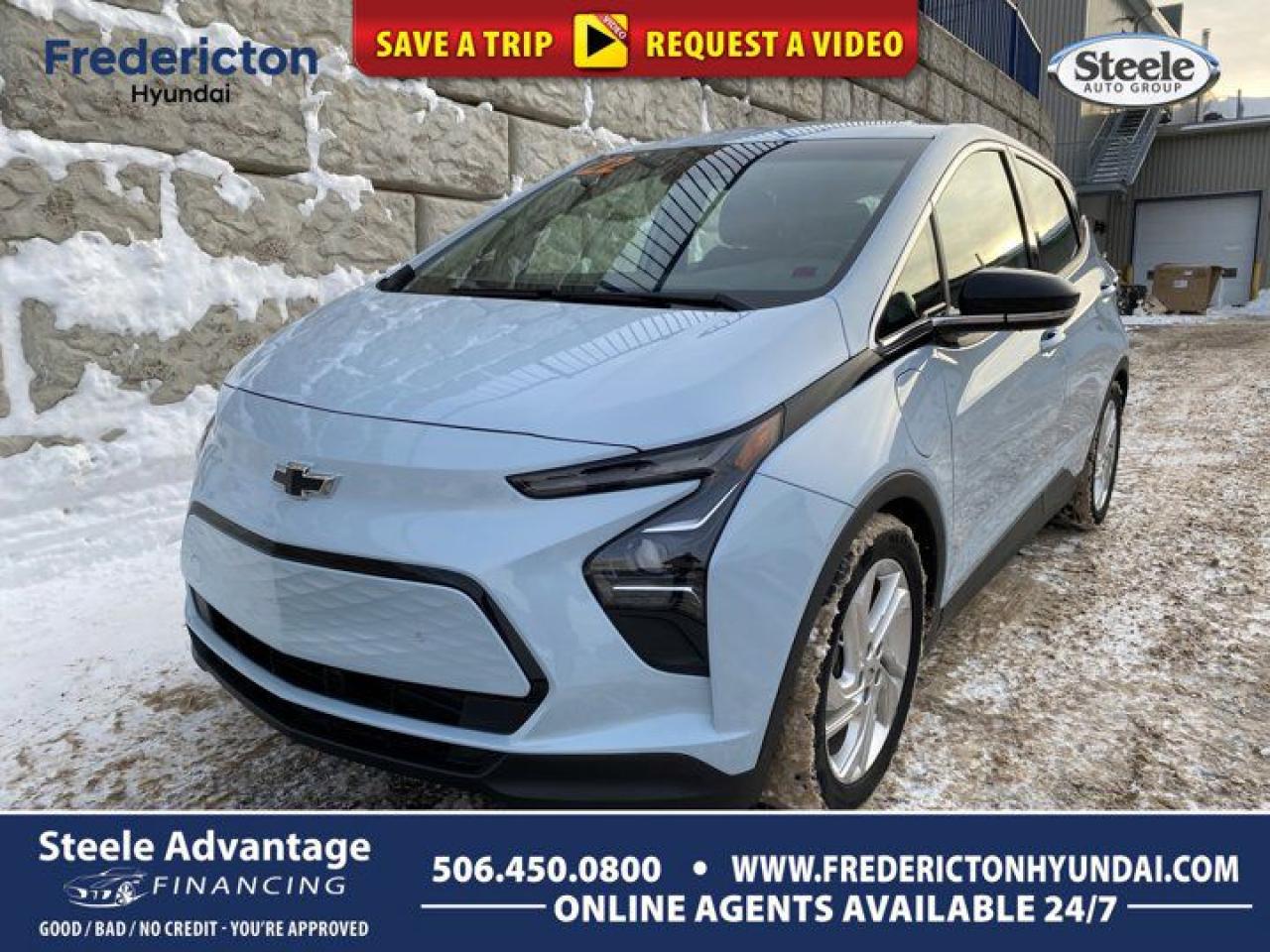 Used 2022 Chevrolet Bolt EV 1LT - ZERO EMISSIONS - HEATED SEATS AND STEERING WHEEL for sale in Fredericton, NB