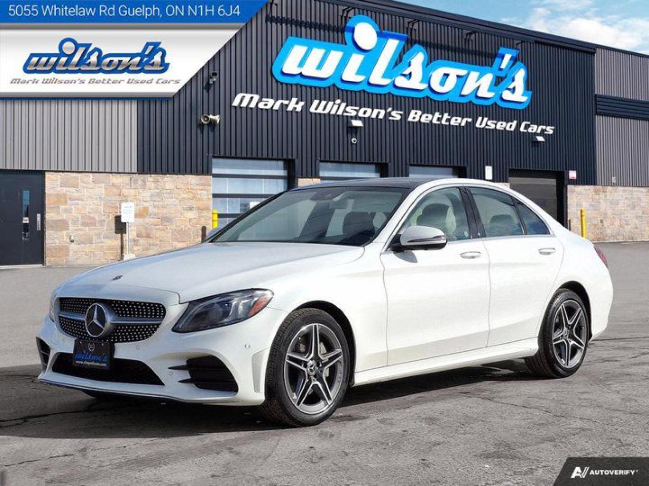 Used 2019 Mercedes-Benz C-Class C 300 4MATIC® | Leather | Pano Roof | Navi | Heated Seats | 360 Camera | Carplay | Ambient Lighting for sale in Guelph, ON