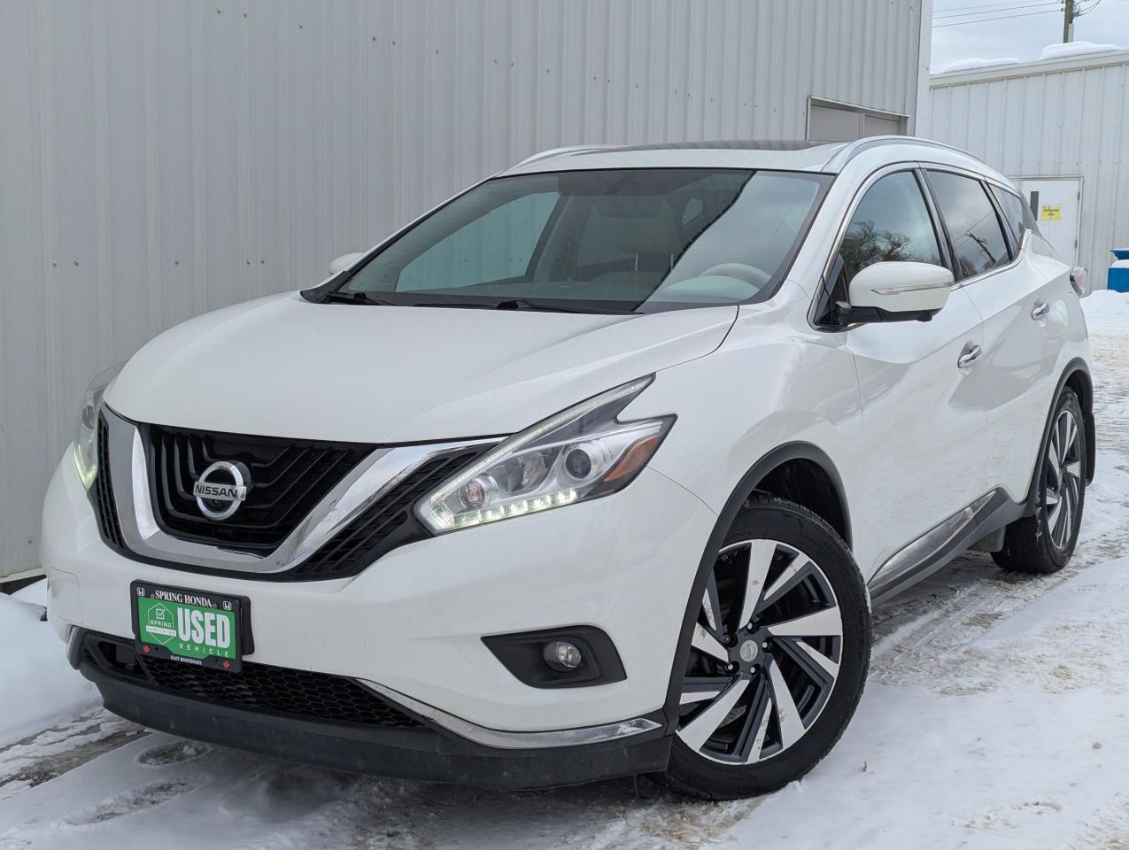 Used 2015 Nissan Murano Platinum $176 BI-WEEKLY - NO REPORTED ACCIDENTS, WELL MAINTAINED, ONE OWNER, LOCAL TRADE for sale in Cranbrook, BC