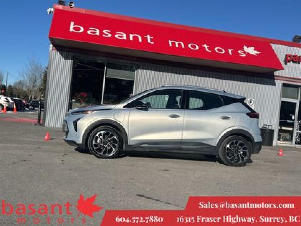 Used 2022 Chevrolet Bolt EUV Premier, Low KMs, NO PST, PanoRoof, Leather!! for sale in Surrey, BC