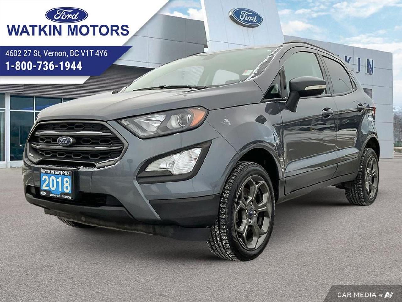 Used 2018 Ford EcoSport SES 4WD for sale in Vernon, BC