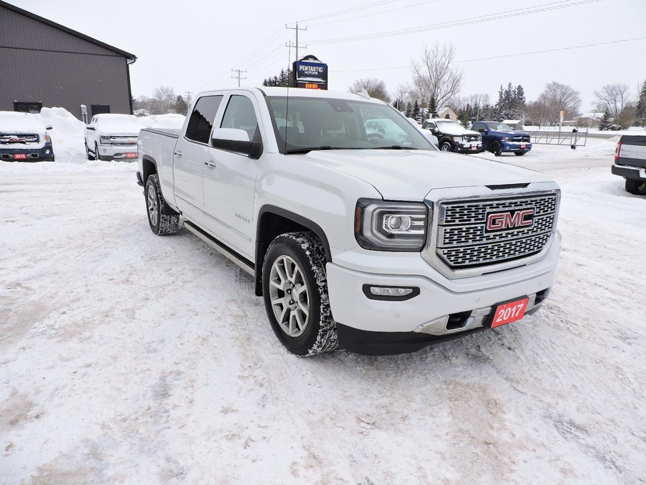 Used 2017 GMC Sierra 1500 Denali 5.3L 4X4 Navigation DVD Sunroof New Brakes for sale in Gorrie, ON