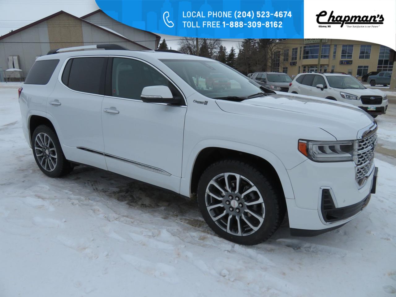 Used 2021 GMC Acadia Denali 2 Sets of Tires, HD Surround Vision, Heated/Ventilated Front Seats for sale in Killarney, MB