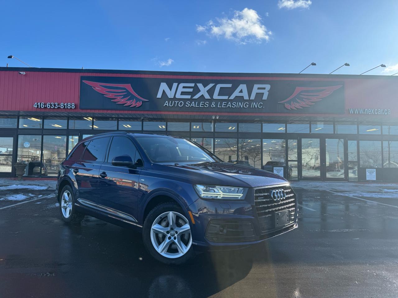 Used 2018 Audi Q7 TECHNIK S-LINE AWD 7 PASS NAVI LEATHER PAN/ROOF for sale in North York, ON