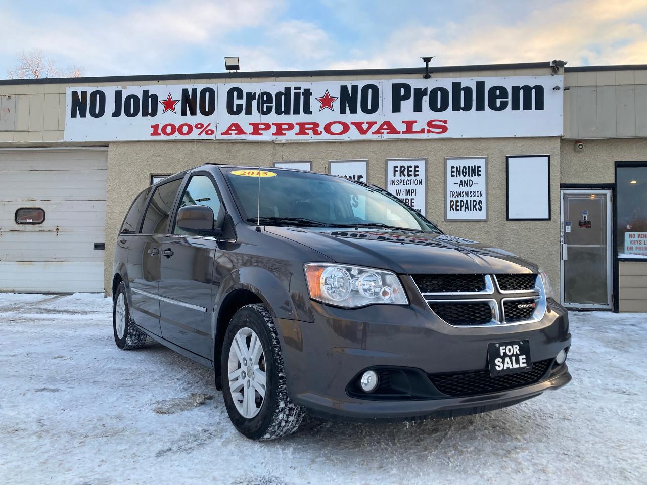 Used 2015 Dodge Grand Caravan 4dr Wgn Crew Plus for sale in Winnipeg, MB