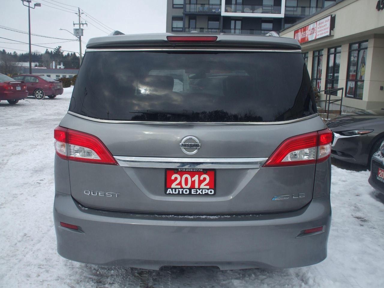 2012 Nissan Quest LE,Certified,Sunroof,GPS,Backup Camera,Alloys,Fogs