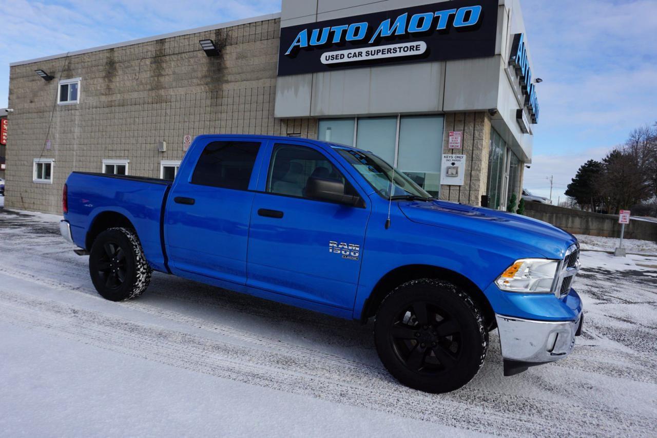 Used 2023 RAM 1500 Classic V6 TRADESMAN CREW 4WD SWB *1 OWNER*ACCIDENT FREE**LOW KMS* CAMERA BLUETOOTH CRUISE ALLOYS for sale in Burlington, ON