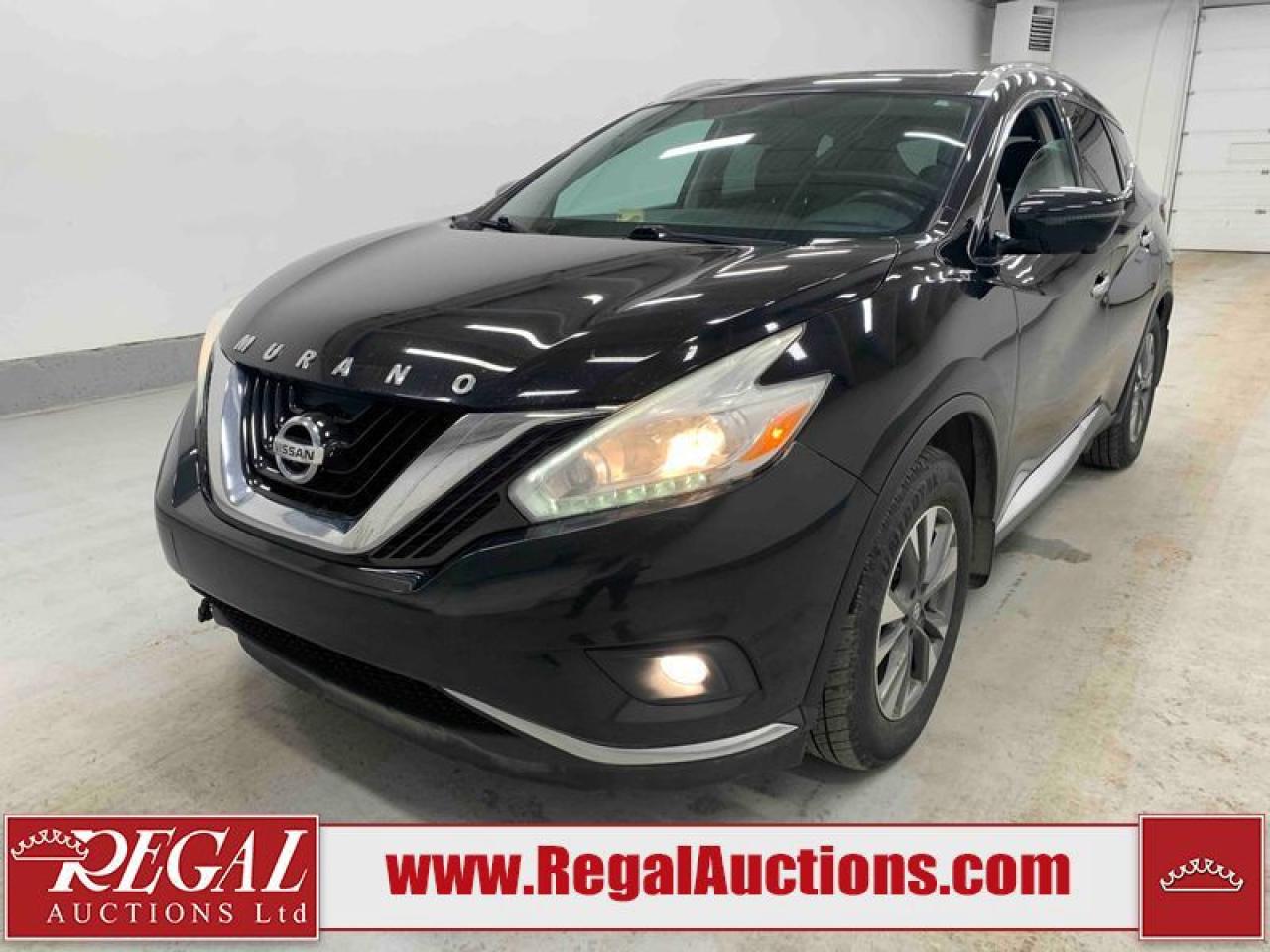 Used 2017 Nissan Murano SL for sale in Calgary, AB