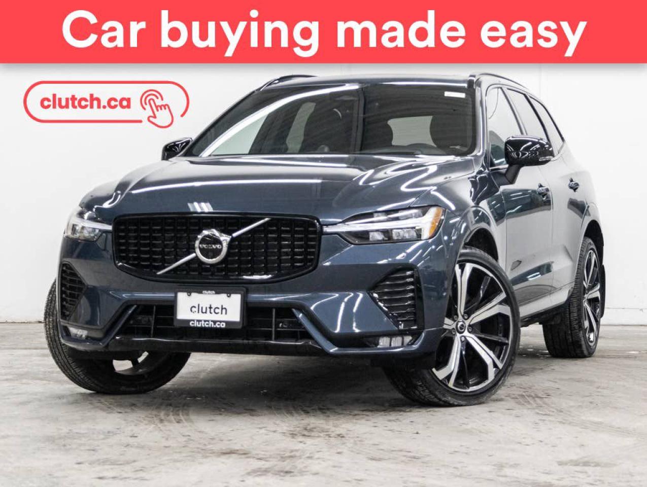 Used 2022 Volvo XC60 B6 R-Design AWD w/ Apple CarPlay & Android Auto, Heated Steering Wheel, Heated Front Seats for sale in Toronto, ON