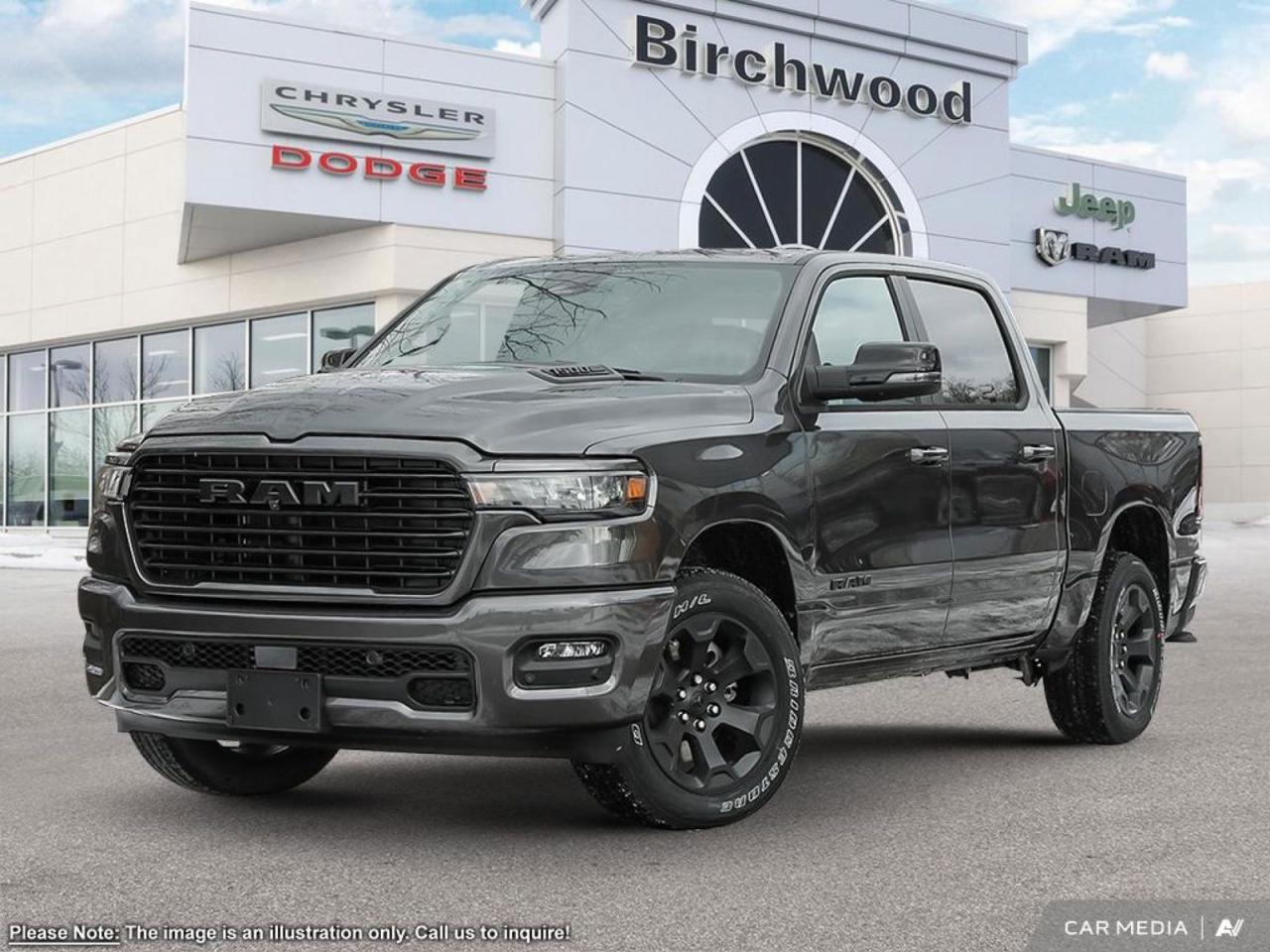 New 2025 RAM 1500 Sport Factory Order - Arriving Soon | Dual–Pane Panoramic Sunroof for sale in Winnipeg, MB