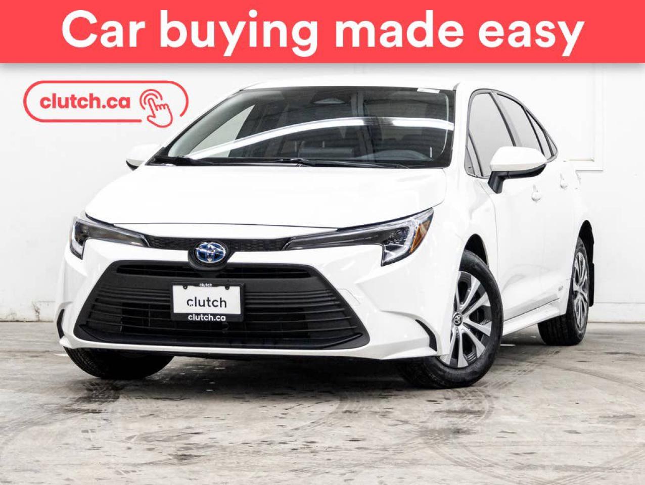 Used 2024 Toyota Corolla Hybrid LE AWD w/ Apple CarPlay & Android Auto, Rearview Cam, A/C for sale in Toronto, ON