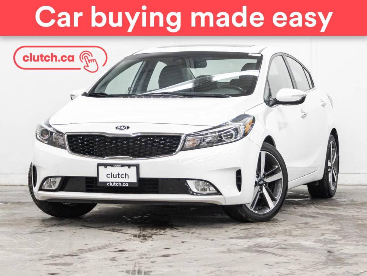 Used 2017 Kia Forte SX w/ Apple CarPlay & Android Auto, Dual Zone A/C, Power Sunroof for sale in Toronto, ON