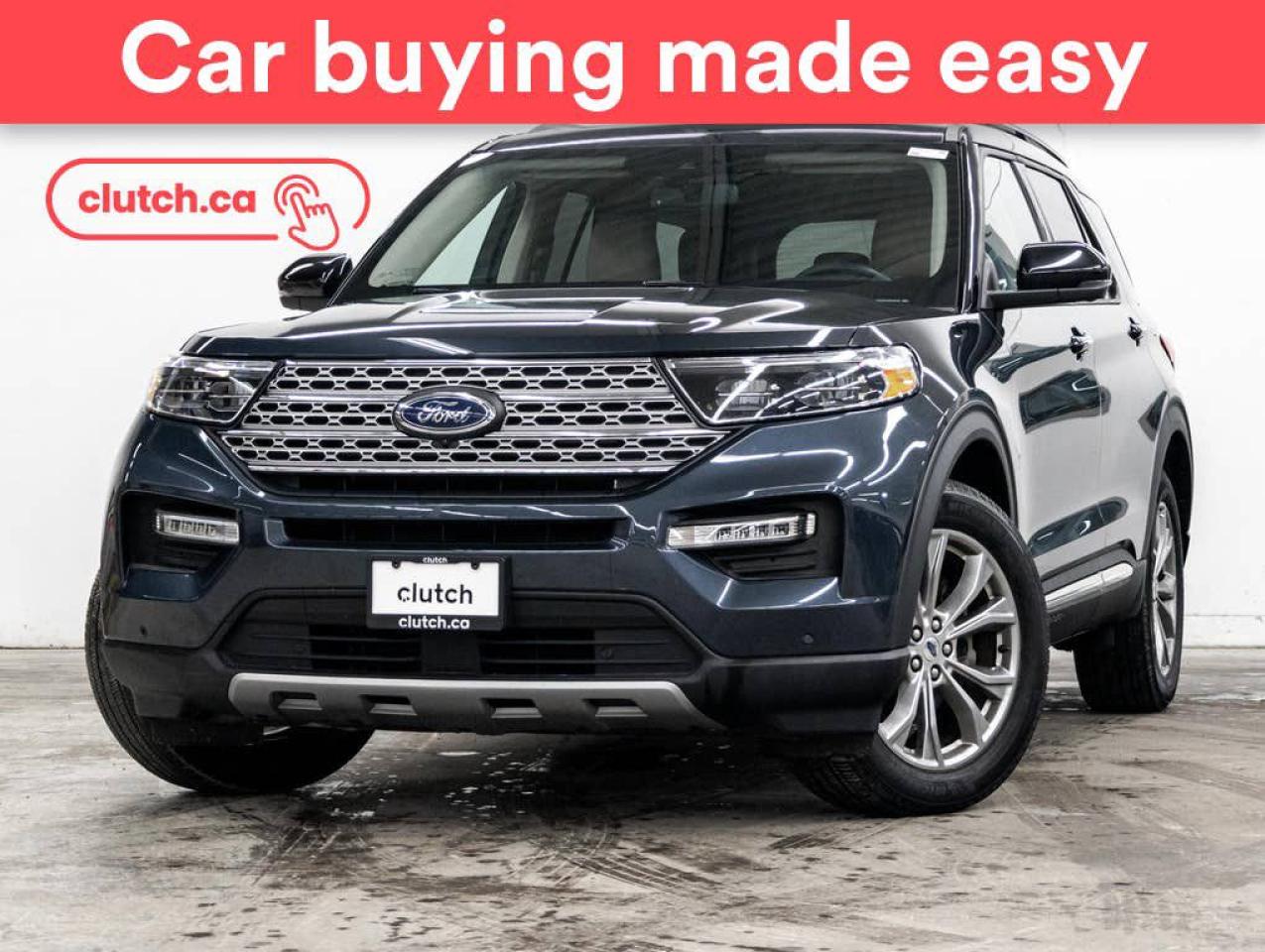 Used 2022 Ford Explorer Limited 4WD w/ Apple CarPlay, Heated Steering Wheel, Heated Front Seats for sale in Toronto, ON