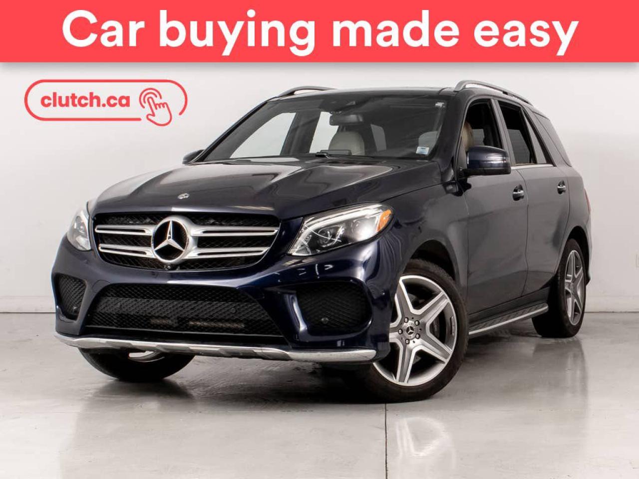 Used 2018 Mercedes-Benz GLE 400 4MATIC w/ Apple CarPlay & Android Auto, Navigation, 360 Camera for sale in Bedford, NS