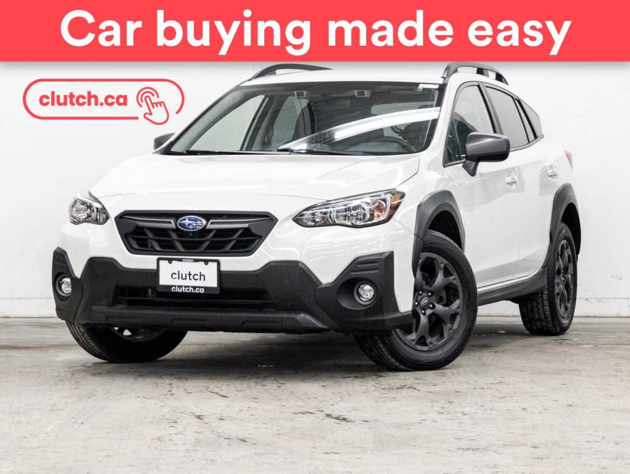 Used 2021 Subaru XV Crosstrek Outdoor AWD w/ Apple CarPlay & Android Auto, Rearview Cam, A/C for sale in Toronto, ON