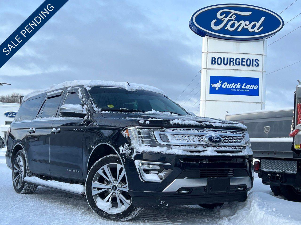 Used 2021 Ford Expedition Platinum Max 4X4 for sale in Midland, ON