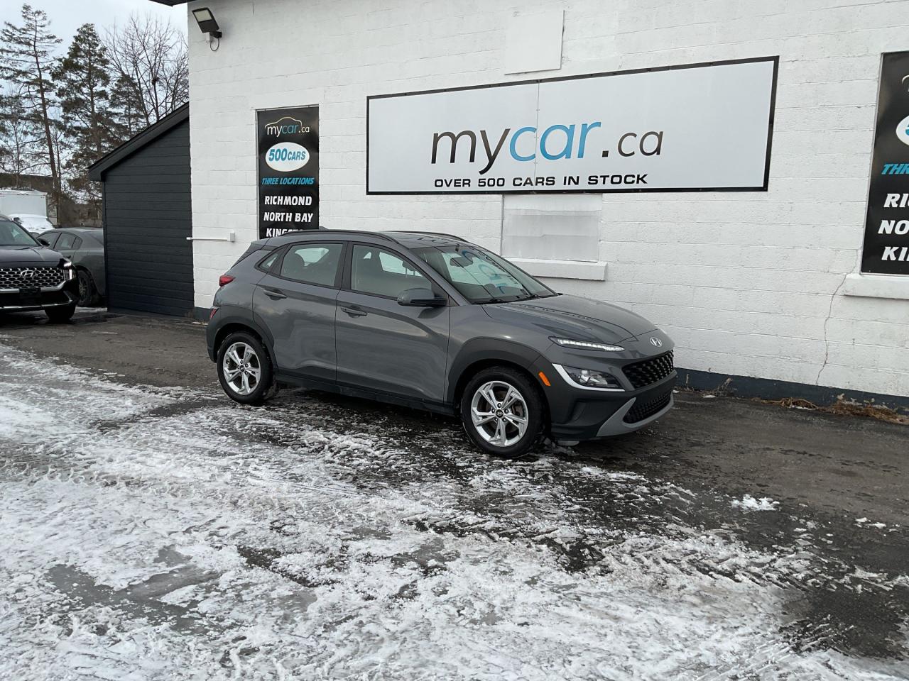 Used 2022 Hyundai KONA 2.0L Preferred 2L PREFERRED!!! BACKUP CAM. A/C. CRUISE. PWR GROUP. KEYLESS ENTRY. PERFECT FOR YOU!!! for sale in North Bay, ON