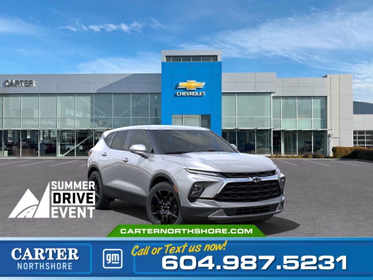 New 2024 Chevrolet Blazer LT AWD/EX-Demo | Driver Assist Pkg/Trailer Pkg for sale in North Vancouver, BC