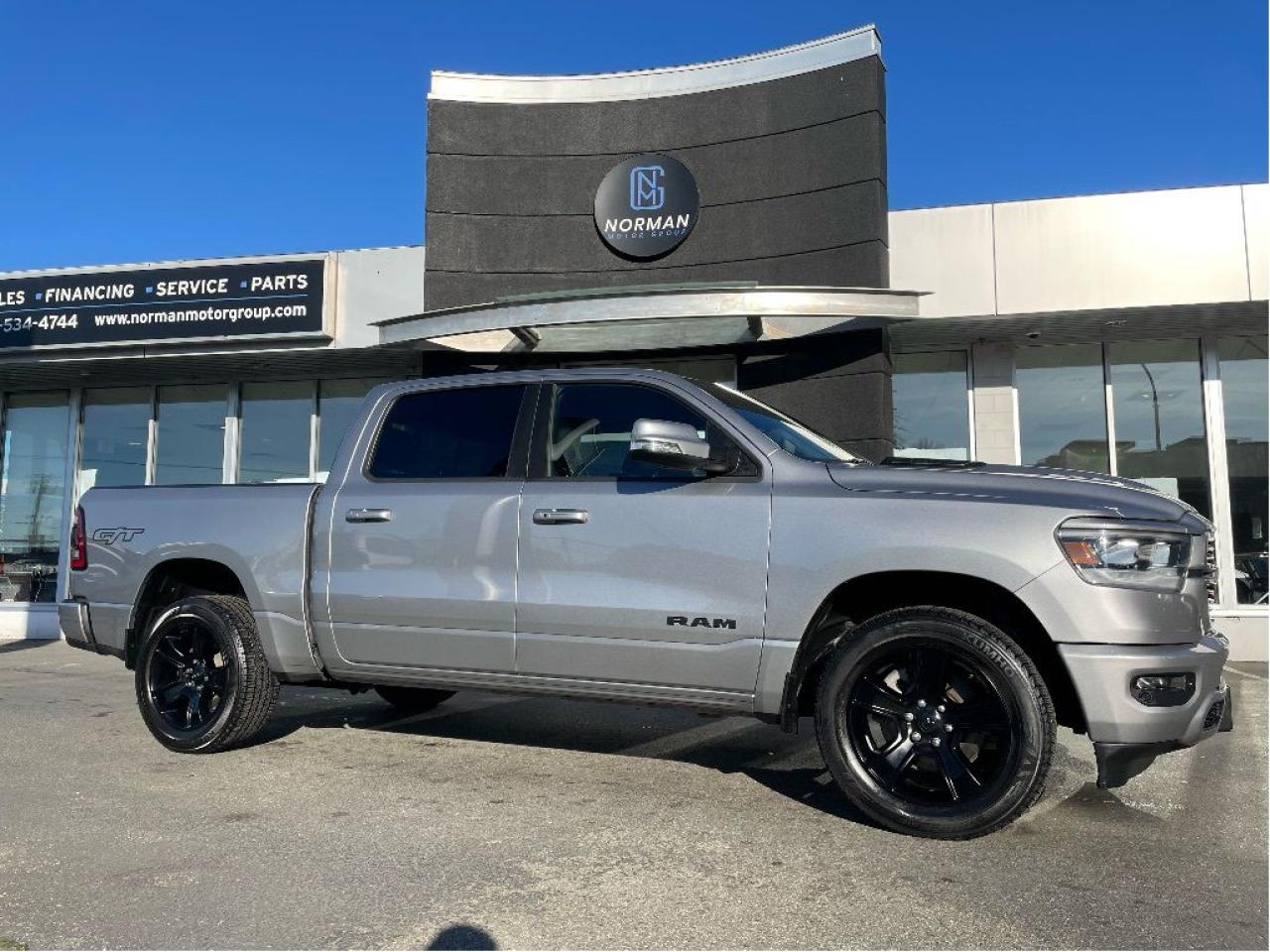 Used 2022 RAM 1500 Sport GT 4WD e-TORQUE HEATED/COOLED LEATHER NAVI C for sale in Langley, BC