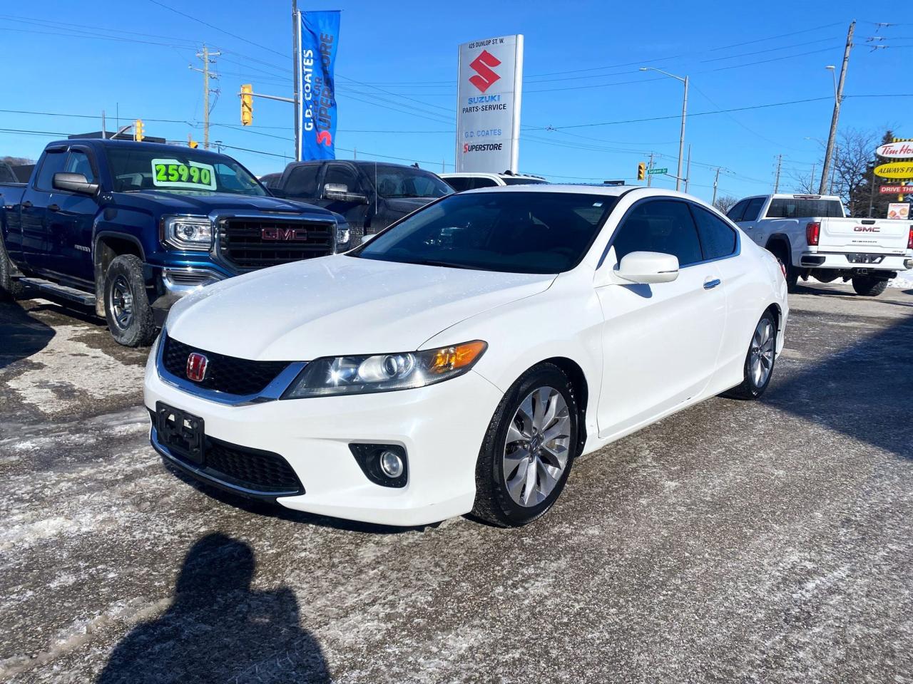 Used 2014 Honda Accord Coupe EXL ~Nav ~Camera ~Leather ~Moonroof ~Bluetooth for sale in Barrie, ON