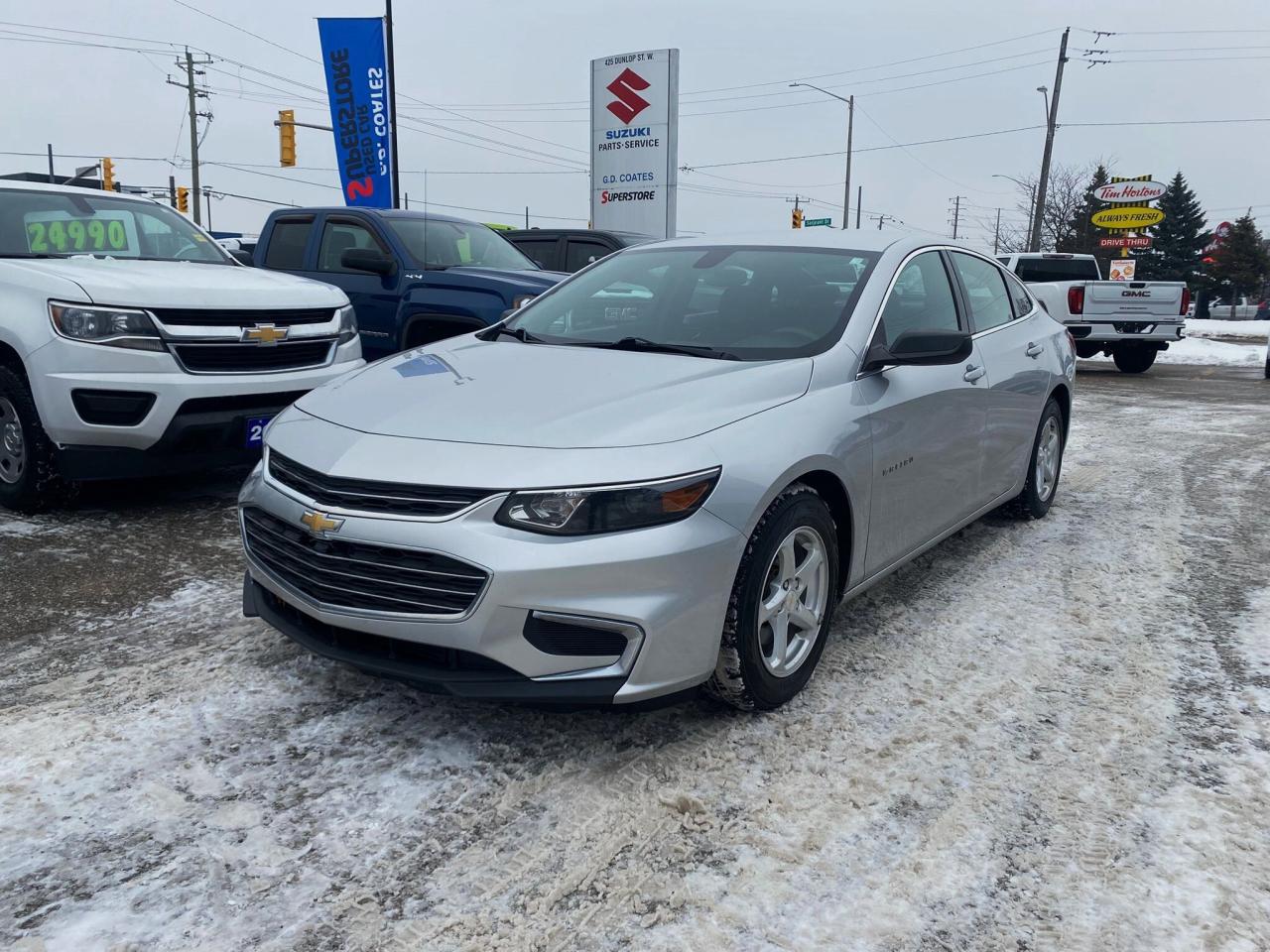 Used 2018 Chevrolet Malibu LS ~Bluetooth ~Power Windows + Locks ~Alloys ~A/C for sale in Barrie, ON