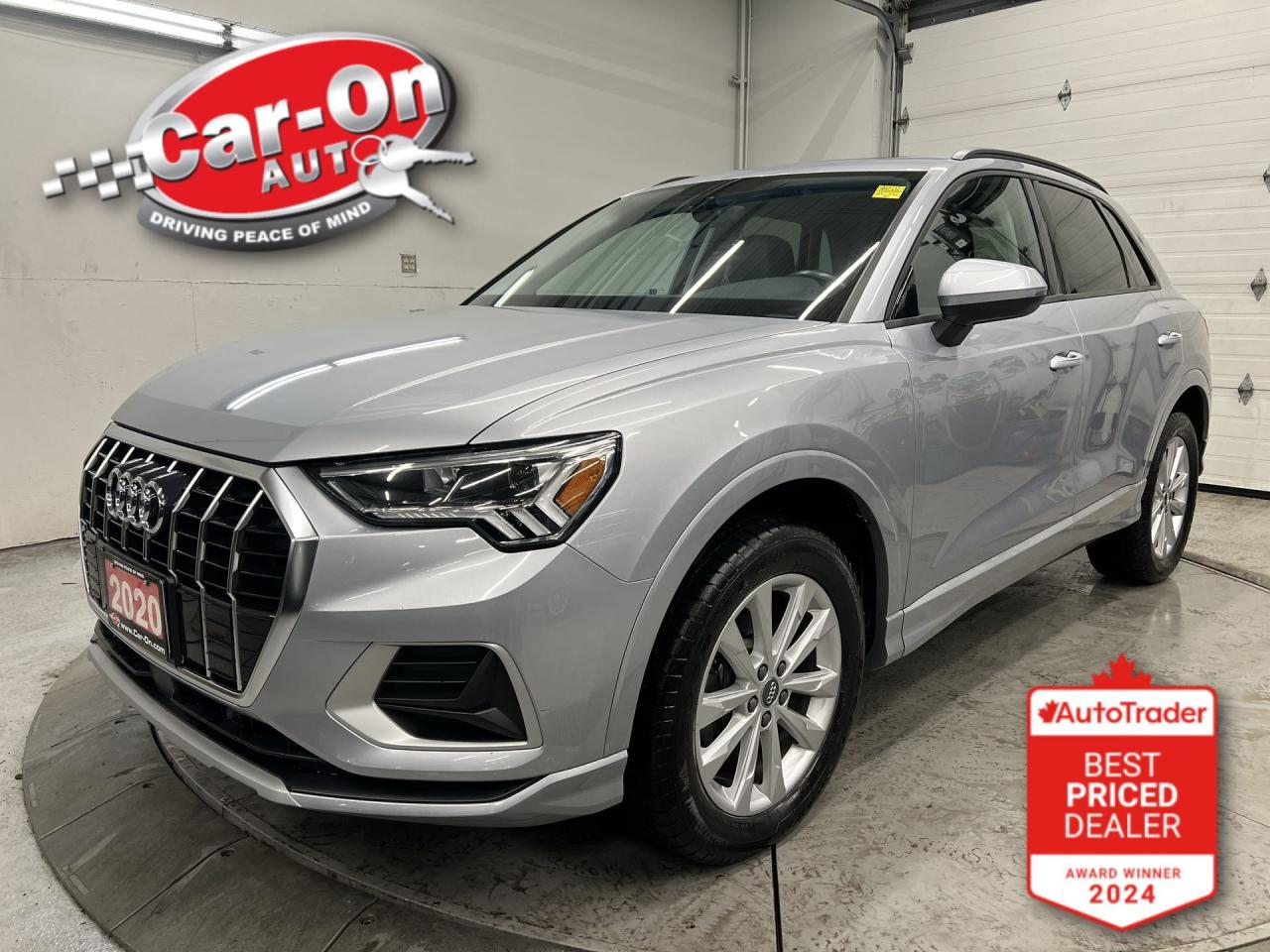 Used 2020 Audi Q3 AWD | PANO ROOF | LEATHER | CARPLAY | LOW KMS! for sale in Ottawa, ON