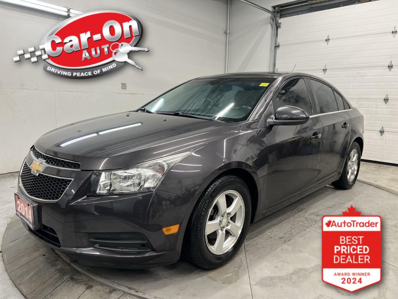 Used 2014 Chevrolet Cruze 2LT | LEATHER |SUNROOF |REAR CAM |ONLY 98,000 KMS! for sale in Ottawa, ON