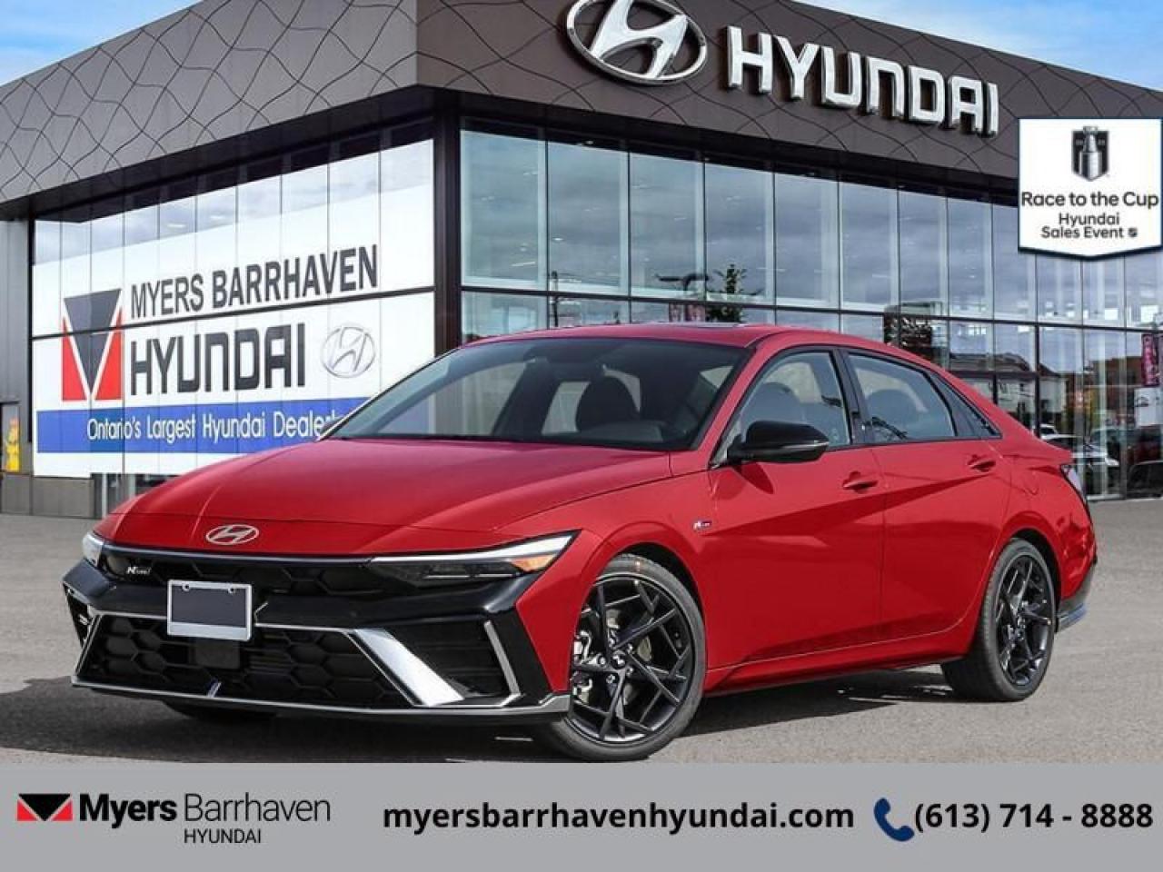 New 2025 Hyundai Elantra N Line Ultimate DCT  -  Premium Audio for sale in Nepean, ON