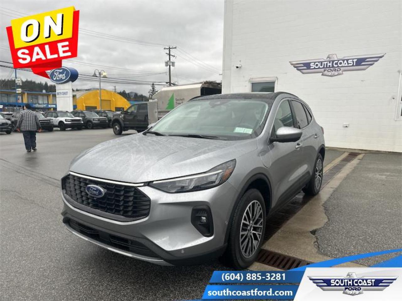 New 2024 Ford Escape PHEV  - Leather Seats -  Heated Seats for sale in Sechelt, BC
