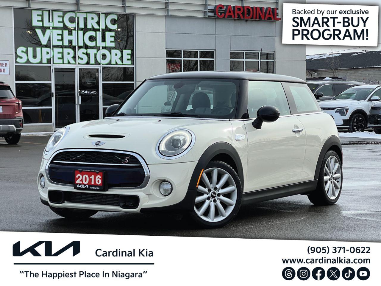 Used 2016 MINI Cooper Hardtop S for sale in Niagara Falls, ON