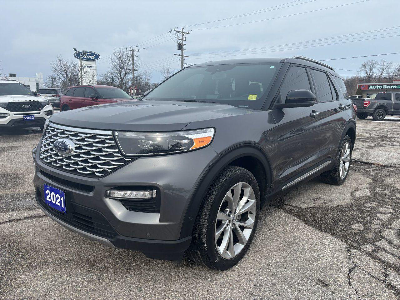 Used 2021 Ford Explorer Platinum for sale in Essex, ON