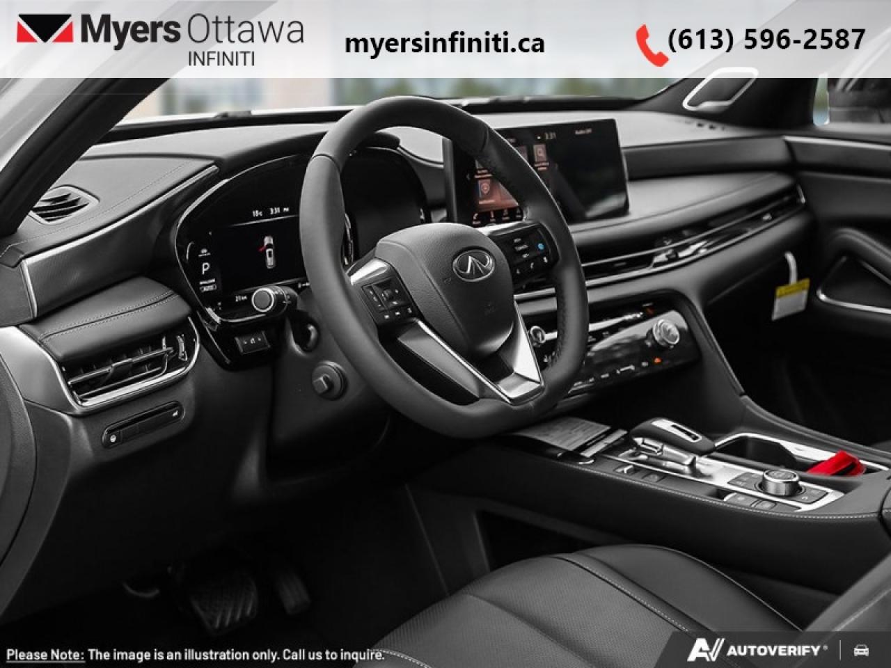 2025 Infiniti QX60 BLACK EDITION  - Leather Seats Photo