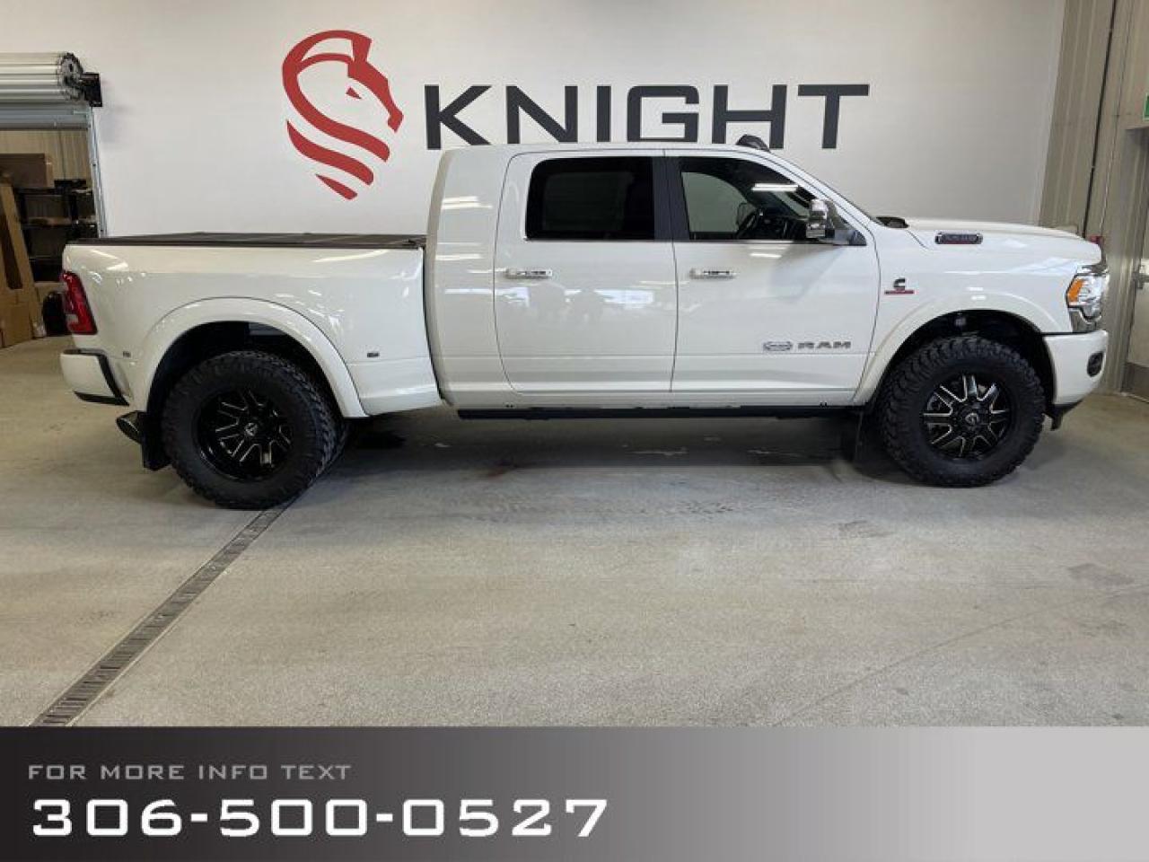 Used 2022 RAM 3500 Limited Longhorn Mega Cab DRW with Safety Group for sale in Moose Jaw, SK