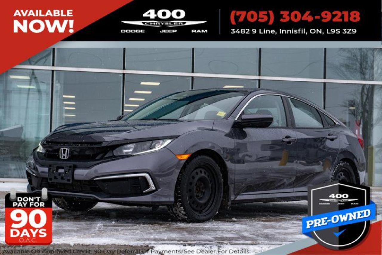 Used 2019 Honda Civic SEDAN LX for sale in Innisfil, ON