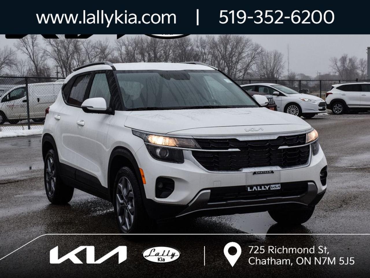 New 2025 Kia Seltos LX AWD | HEATED FRONT SEATS  | 17-INCH ALLOY WHEELS | 8-INCH TOUCHSCREEN DISPLAY WITH APPLE CARPLAY & ANDROID AUTO | BLUETOOTH | STEERING WHEEL-MOUNTED AUDIO CONTROLS | REMOTE KEYLESS ENTRY for sale in Chatham, ON