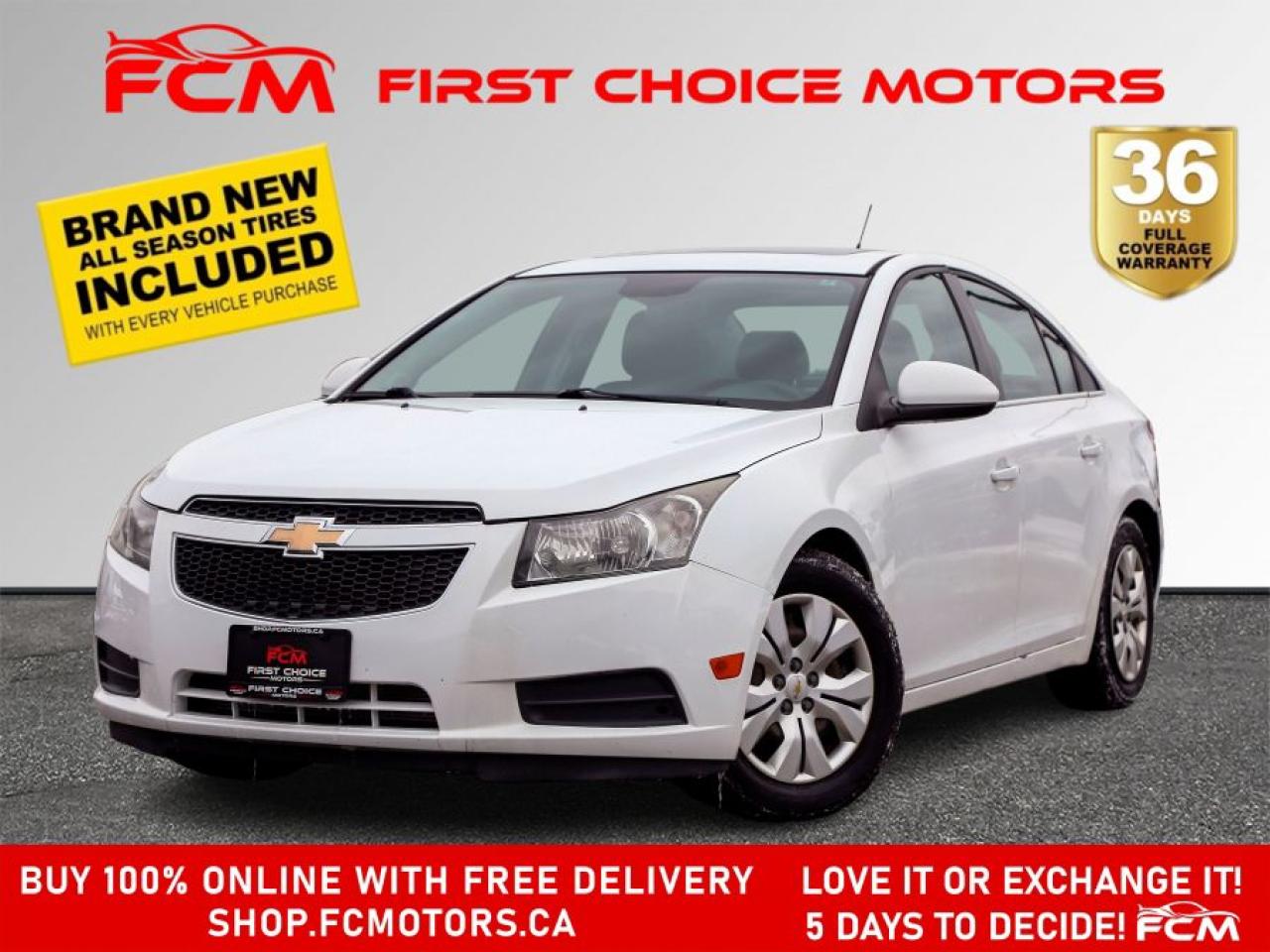 Used 2012 Chevrolet Cruze LT ~AUTOMATIC, FULLY CERTIFIED WITH WARRANTY!!!!~ for sale in North York, ON